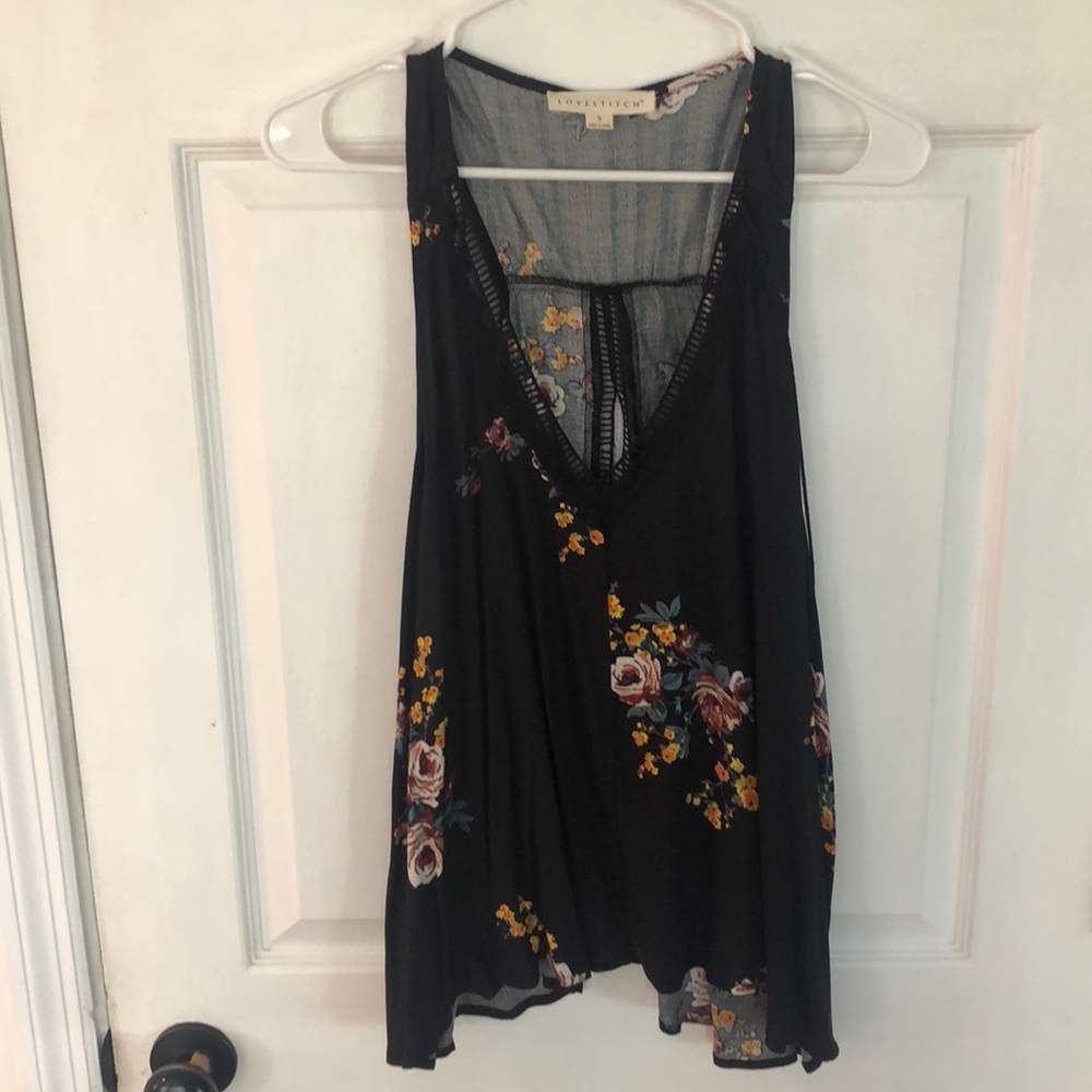 Lovestitch open back blouse